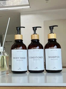 Coleção em Dispenser para Shampoo/Condicionador/Sabonete Líquido - OCF