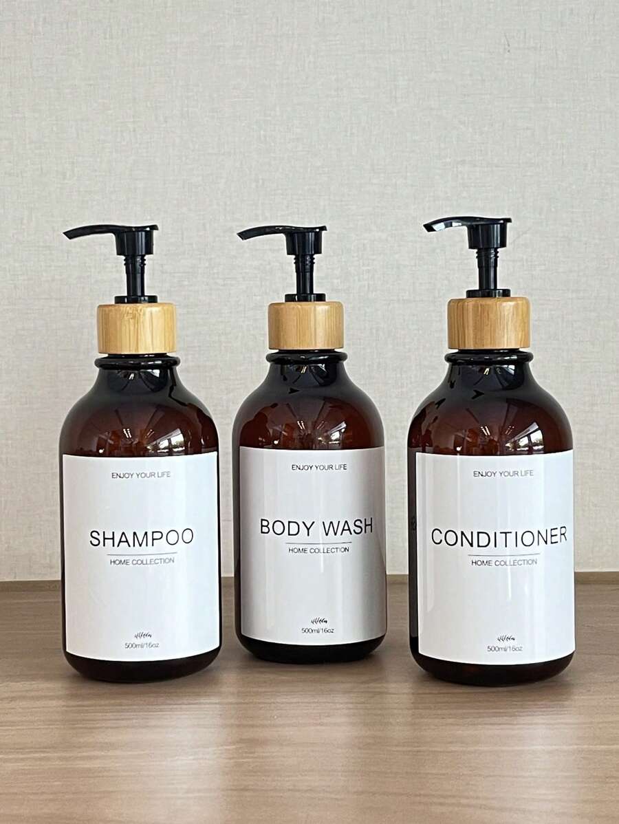 Coleção em Dispenser para Shampoo/Condicionador/Sabonete Líquido - OCF