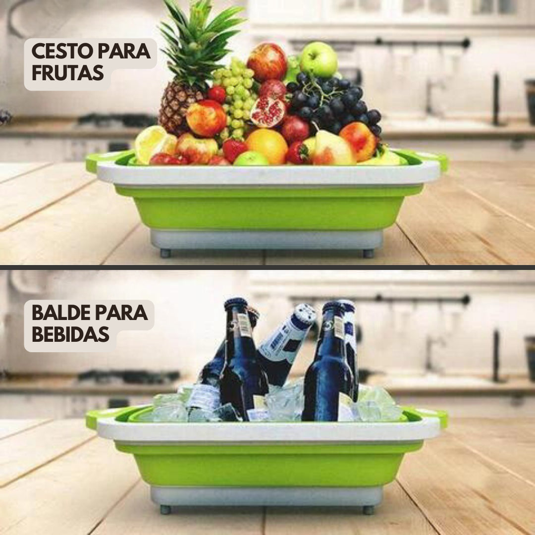Tri CutFlex | Tábua De Corte Dobrável Multifuncional