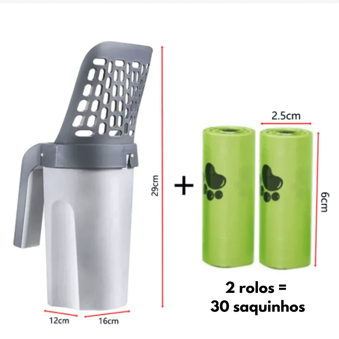 CATA-CATA® | Com rolos de saquinho - ORGANIZA COM FÊ
