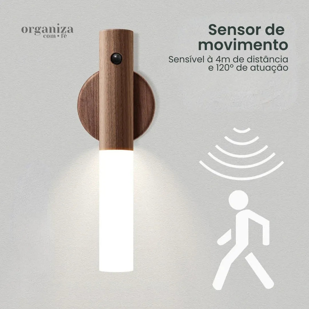 Luminária Magnética Inteligente com 60% OFF - OCF