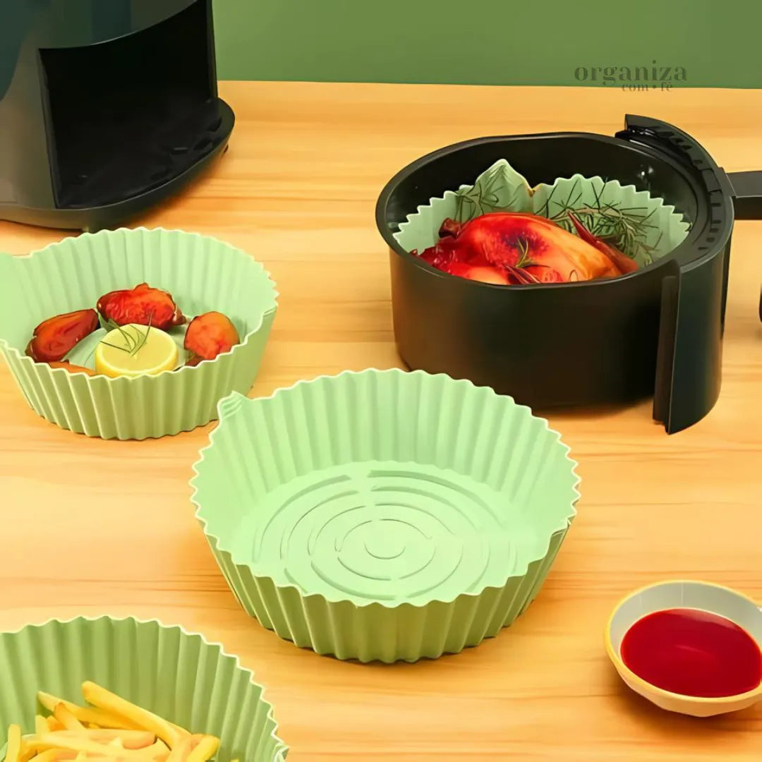 Forma de Silicone Premium com Alça para Air Fryer - OCF