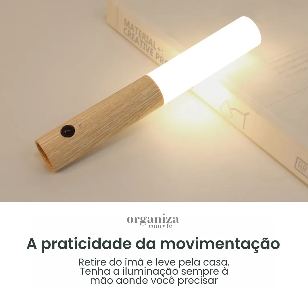 Luminária Magnética Inteligente com 60% OFF - OCF