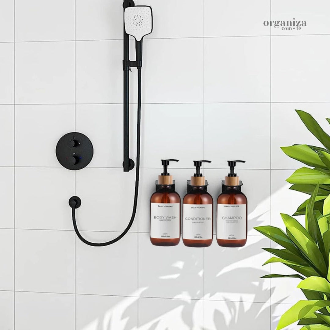 Coleção em Dispenser para Shampoo/Condicionador/Sabonete Líquido - OCF