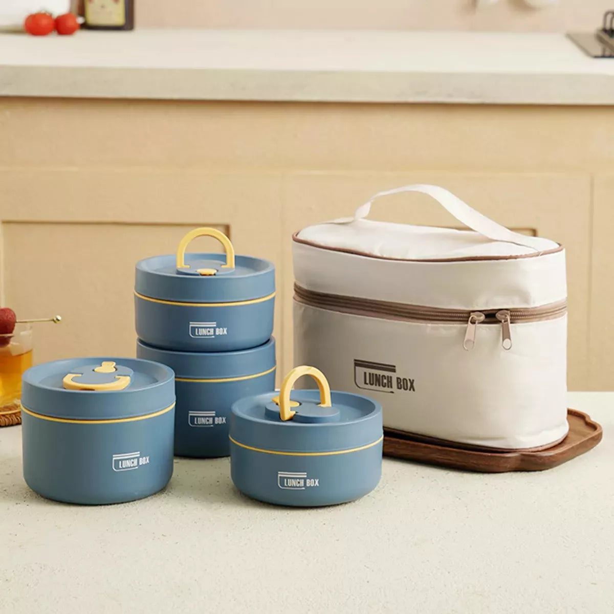 Kit de Potes Térmicos Lunch Box + BRINDES - OCF