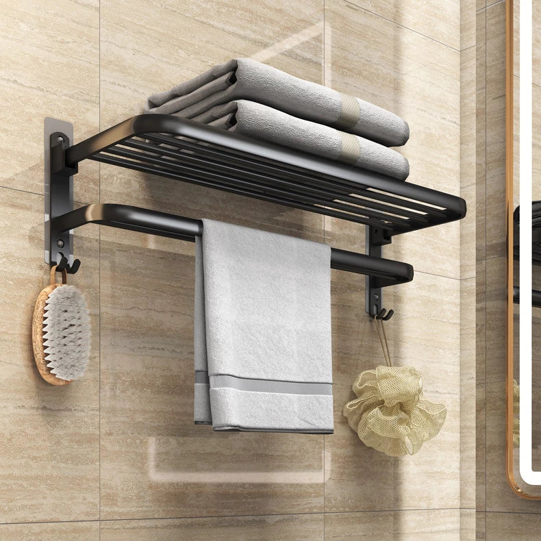 Toalheiro Dobrável de Aço Inox Premium - OCF