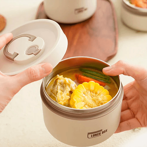 Kit de Potes Térmicos LunchBox® + BRINDE - ORGANIZA COM FÊ
