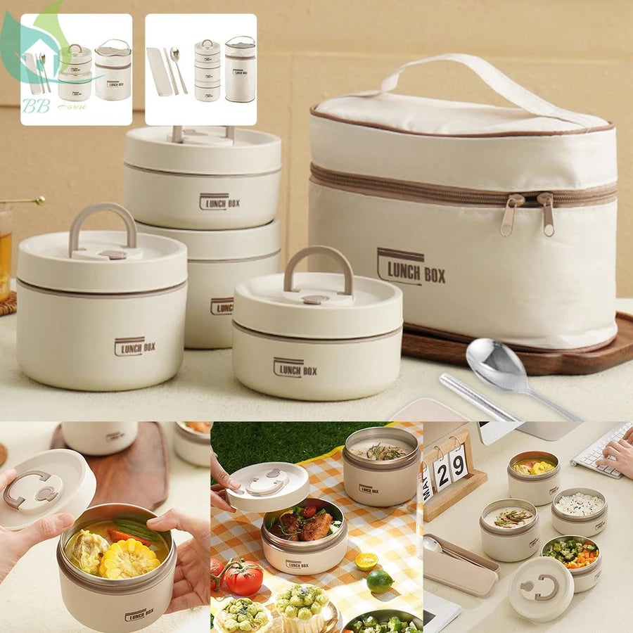 Kit de Potes Térmicos Lunch Box + BRINDES - OCF