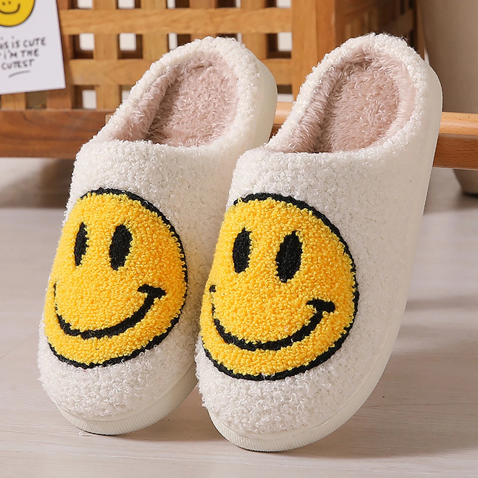 Pantufa Smile 😀 | Conforto e Alegria - ORGANIZA COM FÊ
